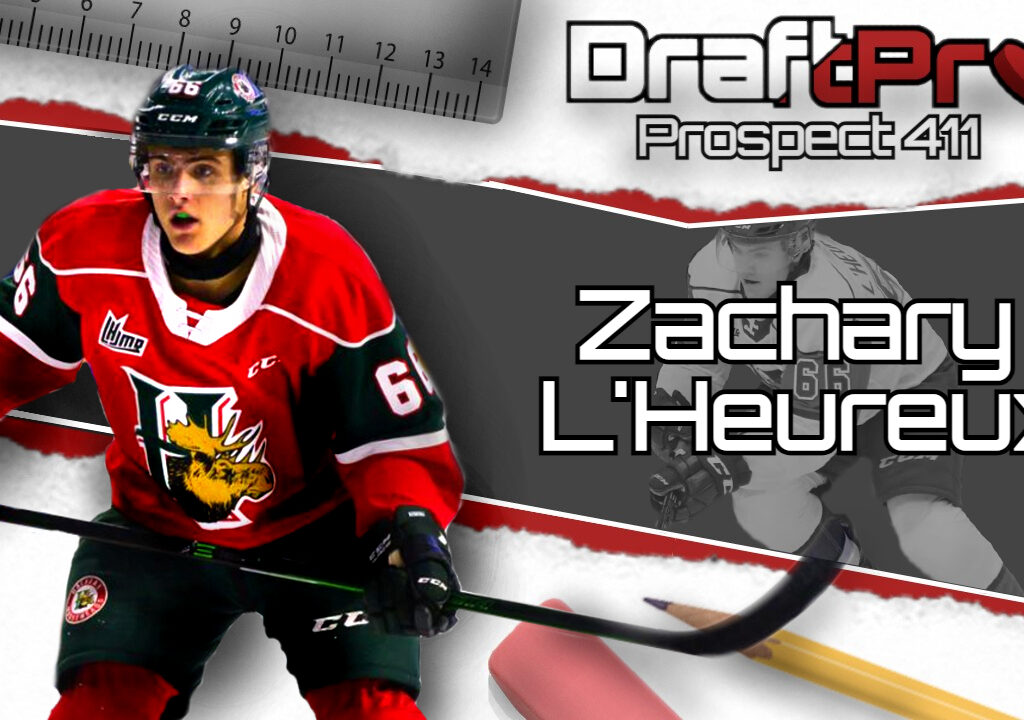 Get the 411 on 2021 NHL Draft prospect Zachary L’Heureux of the Halifax Mooseheads.