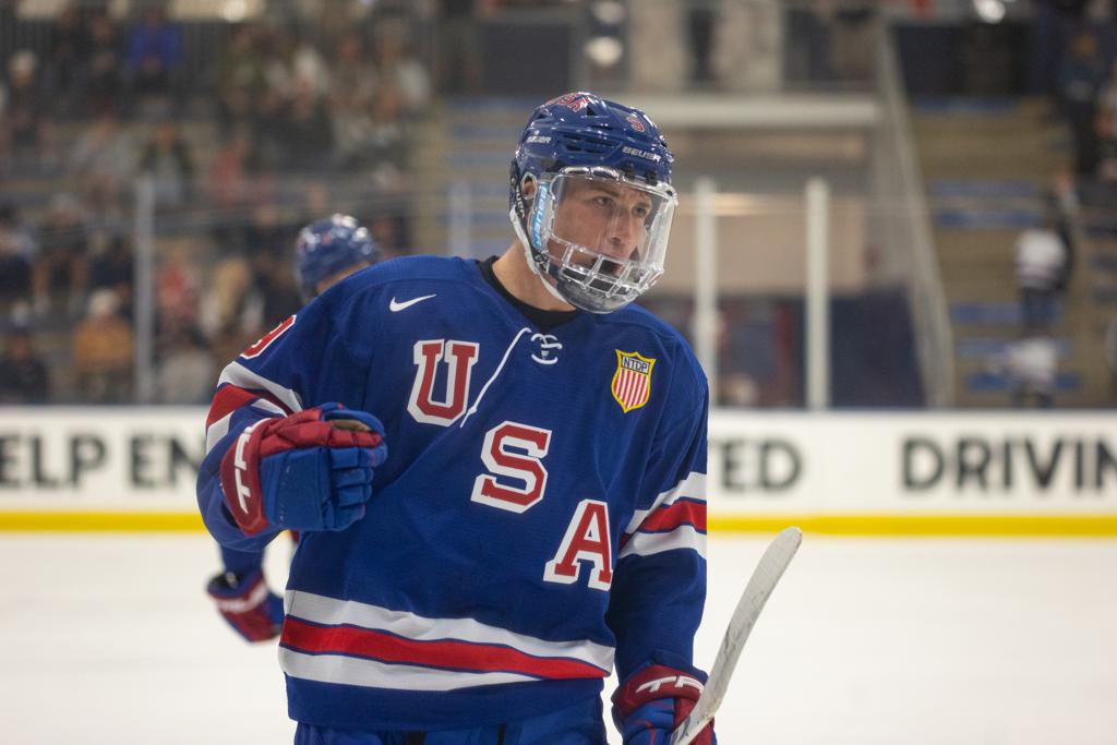 Ryan Leonard Drafted 8th Overall in First Round of 2023 NHL Draft by the  Washington Capitals - BC Interruption