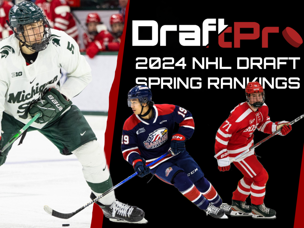 2024 NHL DRAFT – DRAFTPRO SPRING RANKINGS