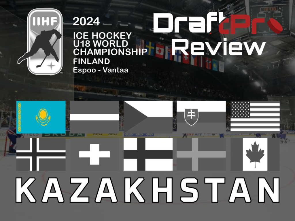 DRAFTPRO – 2024 IIHF U18 WORLD CHAMPIONSHIP REVIEW – KAZAKHSTAN