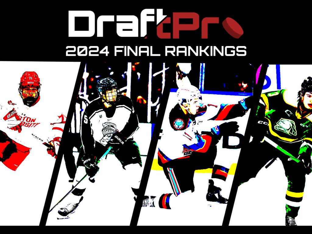 DRAFTPRO – 2024 NHL DRAFT FINAL RANKINGS