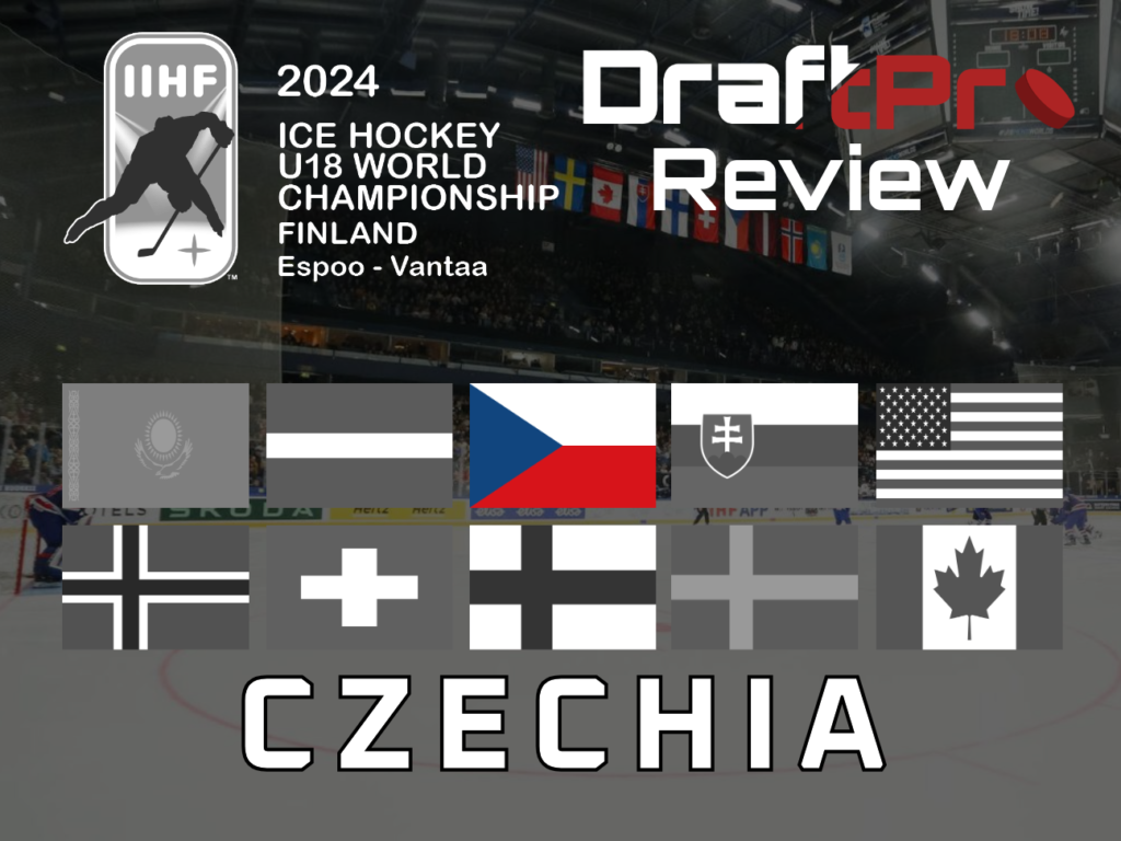 DRAFTPRO – 2024 IIHF U18 WORLD CHAMPIONSHIP REVIEW – CZECHIA