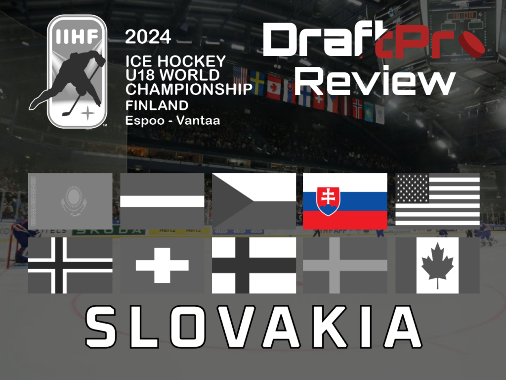 DRAFTPRO – 2024 IIHF U18 WORLD CHAMPIONSHIP REVIEW – SLOVAKIA