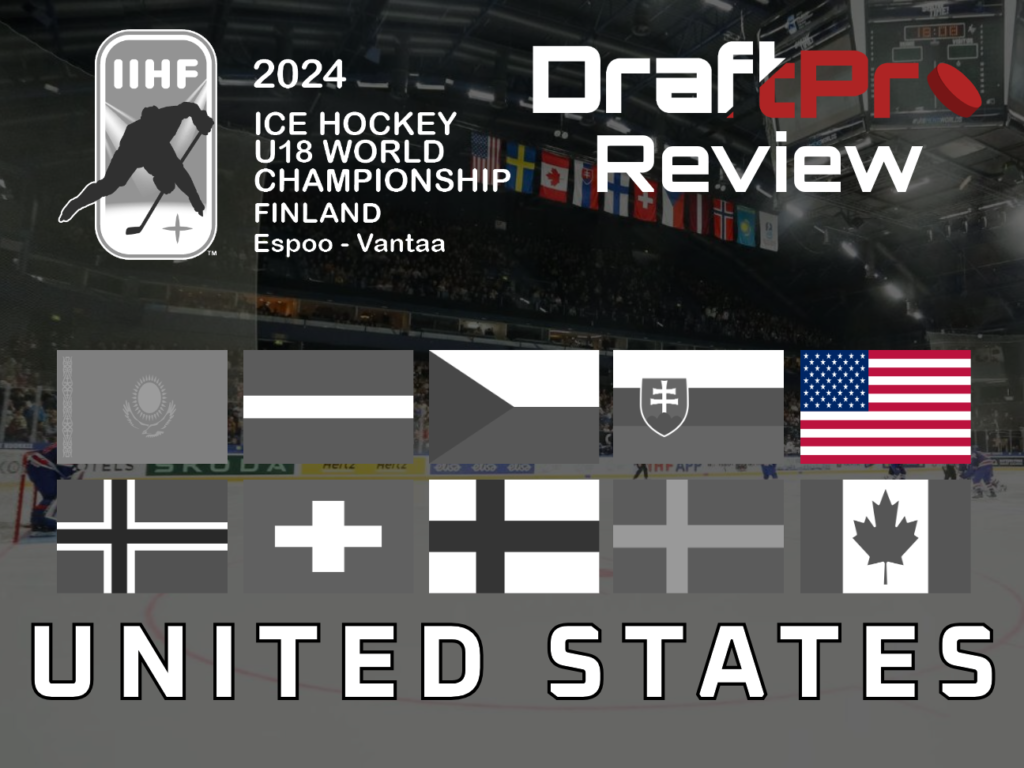 DRAFTPRO – 2024 IIHF U18 WORLD CHAMPIONSHIP REVIEW – USA